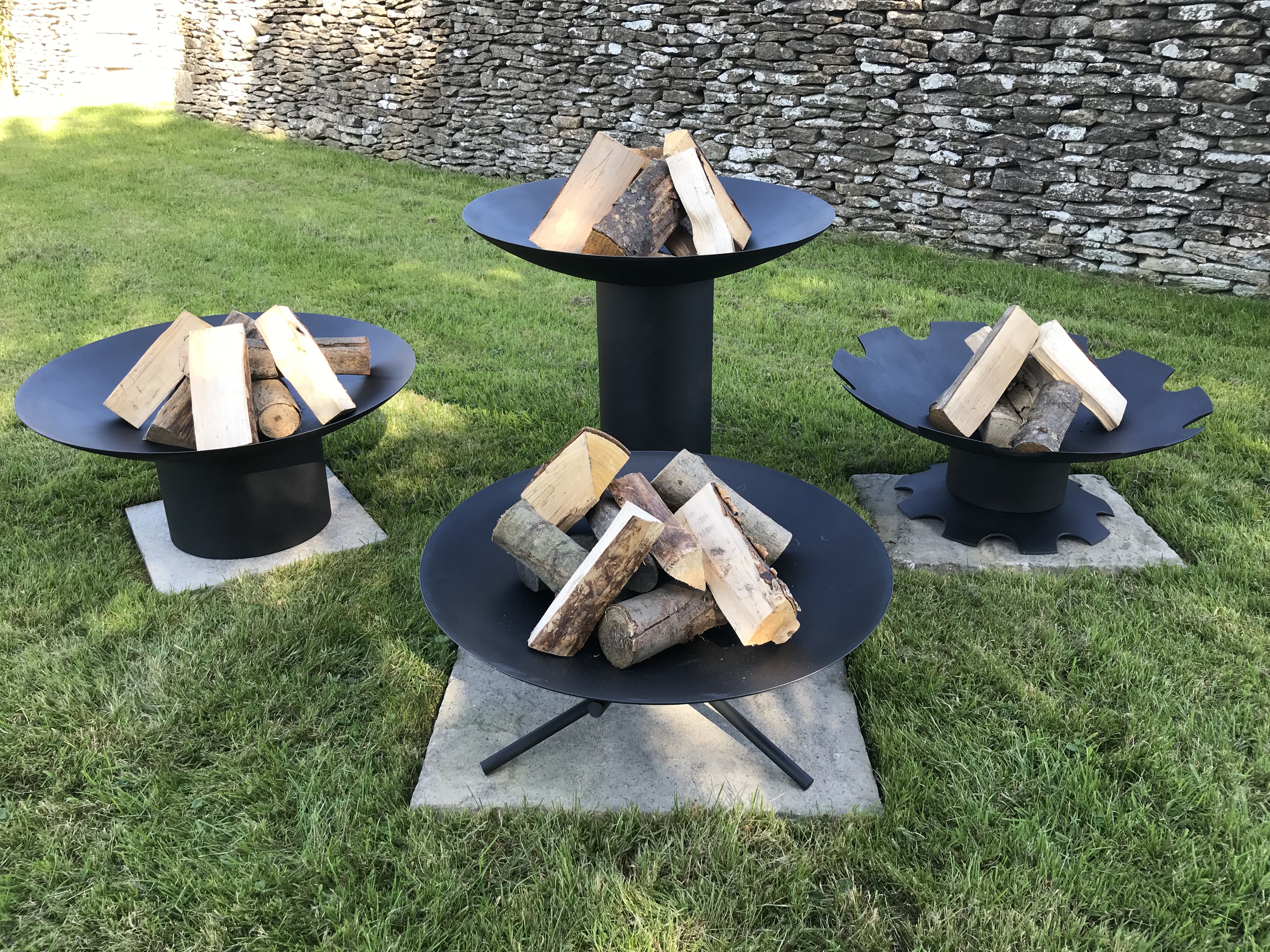 Bespoke firepits from R W Knight and Son