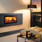 Stovax Studio with Wave frame