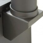 Vertical rear flue adaptor
